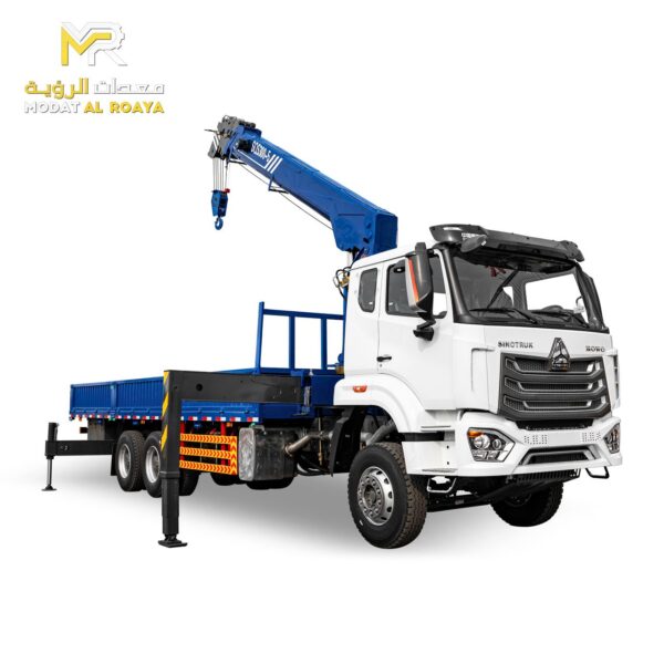 شاحنة الرافعة الاحترافية *HOWO* بوزن 10 طن – الأداء القوي بين يديك من *معدات الرؤية